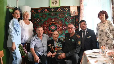 Өскеменде ҰОС ардагері 99 жасқа толды , сурет - Zakon.kz жаңалық 10.08.2025 17:12