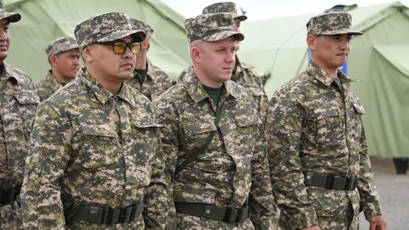 Қарағанды облысындағы оқу-жаттығу жиынында 1300-ден аса әскери міндетті дайындықтан өтеді