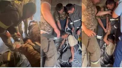 Құтқару, Түркістан, бір жасар бала, дәретхана, тесігіне түсу, сурет - Zakon.kz жаңалық 16.08.2025 15:25