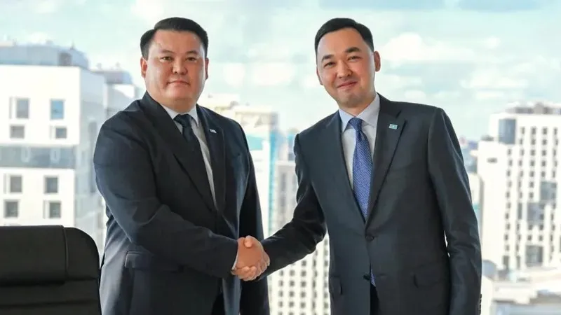 Тағайындау, Ернұр Бурахан, Руслан Желдібай , сурет - Zakon.kz жаңалық 18.08.2025 19:36