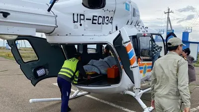 Тікұшақ, санавиация, Павлодар, Екібастұз, бойжеткен, сурет - Zakon.kz жаңалық 18.08.2025 20:44