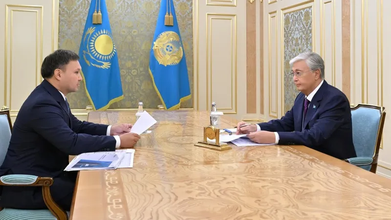 Мемлекет басшысы "ҚазМұнайГаз" ҰК" АҚ басқарма төрағасын қабылдады
