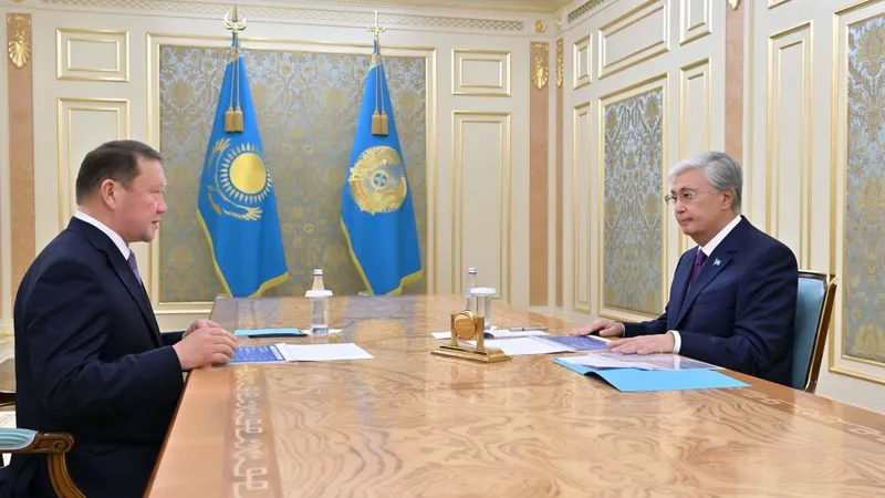 Мемлекет басшысы Қостанай облысының әкімін қабылдады