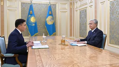 Президент Шымкент қаласының әкімін қабылдады, сурет - Zakon.kz жаңалық 19.08.2025 15:00