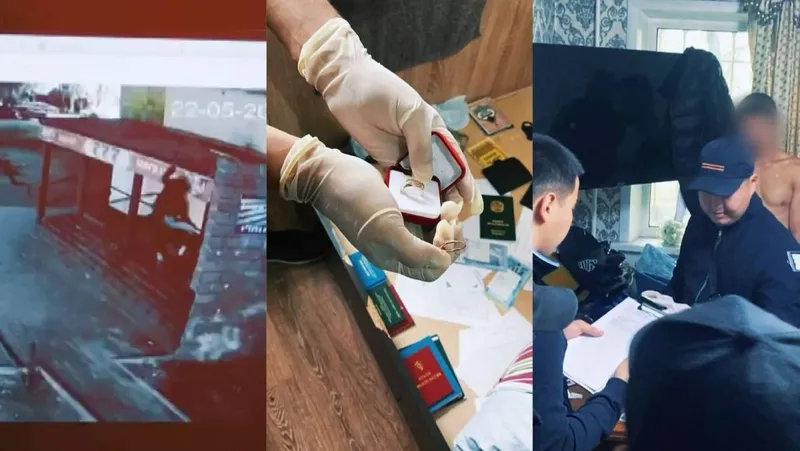 Қарағандыда зергерлік бұйымдарды ұрлаумен айналысқан ер адам ұсталды: видео