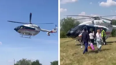 Тікұшақ, санавиация, Степногорск, Есіл, Көкшетау, екі рейс, екі бала, сурет - Zakon.kz жаңалық 20.08.2025 18:59