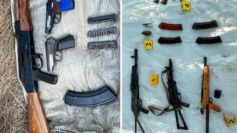 Сегіз өңірдегі арнайы операция: ҰҚК заңсыз қару-жарақ айналымын тоқтатты