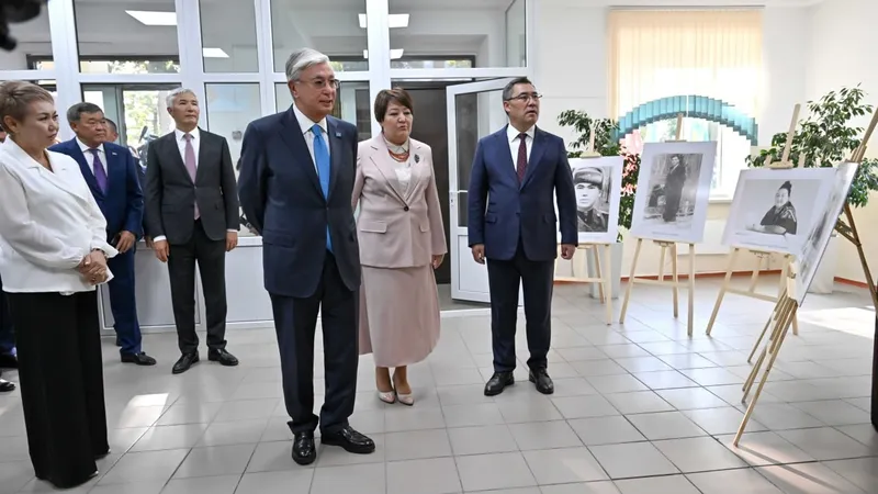 Мемлекет басшысы Бішкектегі Кемел Тоқаев атындағы №33 мектеп-гимназияға барды