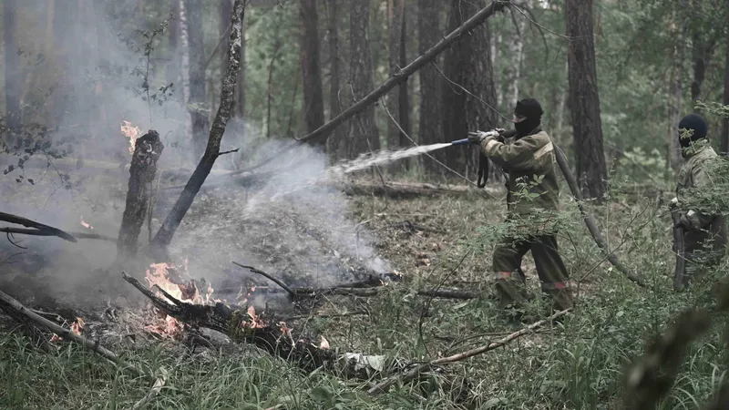 Қазақстанның үш өңірінде өрт қаупінің ең жоғары класы жарияланды, сурет - Zakon.kz жаңалық 23.08.2025 10:21