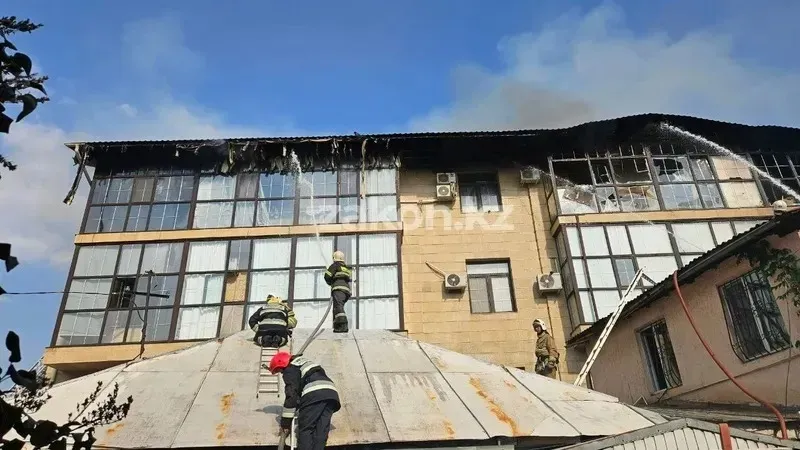 Алматының Медеу ауданындағы өрт сөндірілді