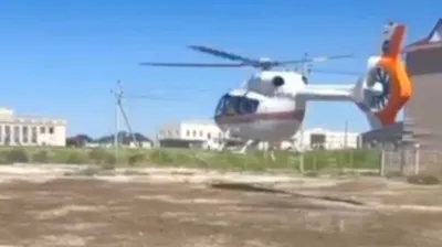 Әуе арқылы жедел эвакуация: Қазалы тұрғыны ауруханаға тікұшақпен жеткізілді, сурет - Zakon.kz жаңалық 24.08.2025 14:58