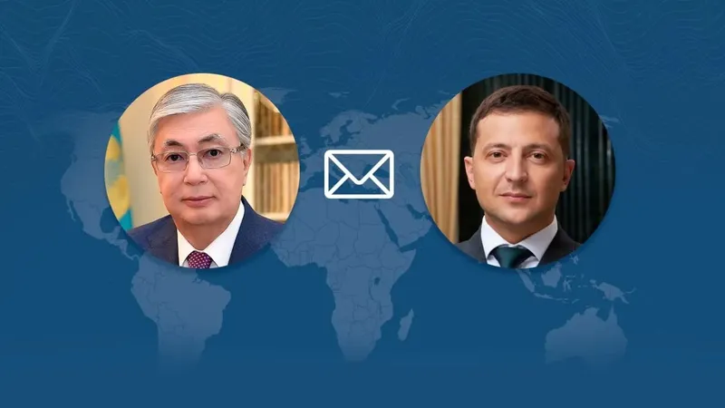 Тоқаев Зеленскийге құттықтау жеделхатын жолдады