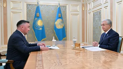 Президент Жоғарғы Соттың төрағасын қабылдады, сурет - Zakon.kz жаңалық 25.08.2025 12:45