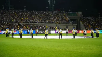 Алматының Орталық стадионында алғаш рет УЕФА Чемпиондар лигасының гимні шырқалды, сурет - Zakon.kz жаңалық 26.08.2025 22:08