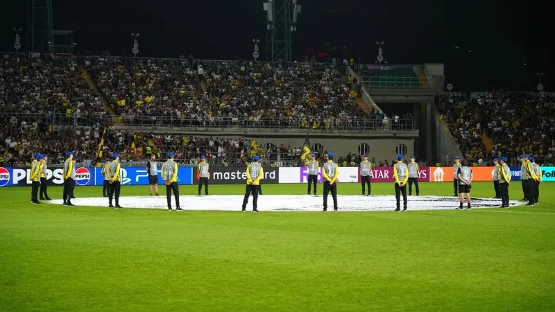 Алматының Орталық стадионында алғаш рет УЕФА Чемпиондар лигасының гимні шырқалды