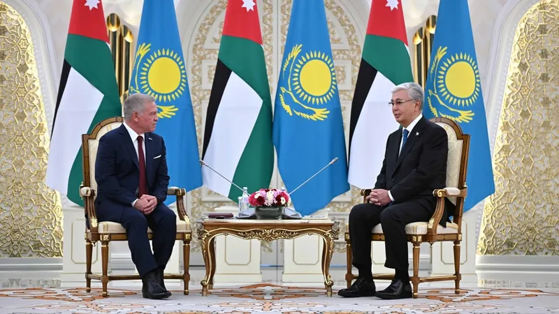 Тоқаев пен король ІІ Абдалла шағын құрамда келіссөз жүргізді