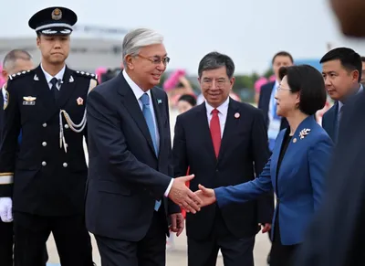 Тоқаев Қытайдың Тяньцзинь қаласына барды, сурет - Zakon.kz жаңалық 30.08.2025 14:00