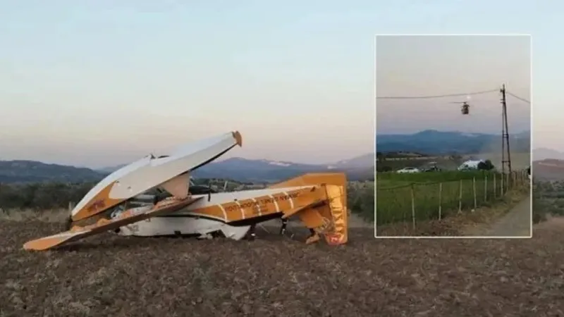 Түркияда орман өртін сөндірген ұшақ құлады