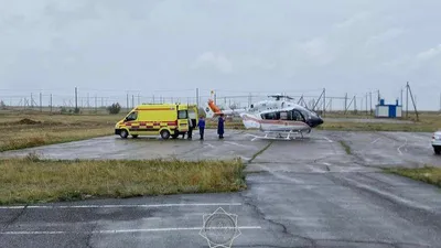 Жаңа туған шақалақ шұғыл түрде тікұшақпен Екібастұздан Павлодарға жеткізілді , сурет - Zakon.kz жаңалық 02.09.2025 10:13