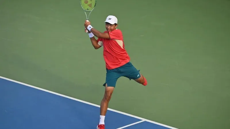 Заңғар Нұрланұлы US Open турнирінде ITF Juniors рейтингіндегі 13-ракетканы жеңді