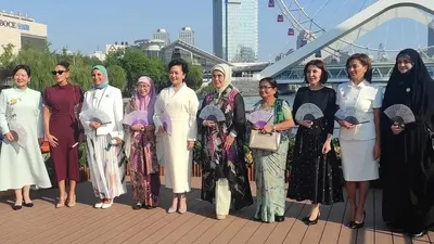 Әзербайжан, Армения және Түркияның бірінші ханымдары Қытайда уақыттарын қалай өткізуде, сурет - Zakon.kz жаңалық 02.09.2025 13:08