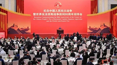 2025 жылғы 3 қыркүйекте Қазақстан Республикасы Президентінің баспасөз қызметі Пекинде өткен әскери парадтан кейін жоғары мәртебелі қонақтардың қайда барғанын хабарлады, деп жазады Zakon.kz., сурет - Zakon.kz жаңалық 03.09.2025 12:21