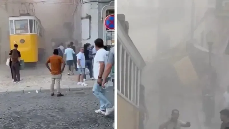 Португалия астанасында фуникулер рельстен шығып кетіп, апатқа ұшырады – қаза тапқандар бар