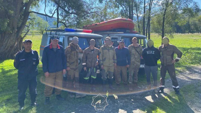 Алтай ауданында жоғалған балықшылар дронның көмегімен табылды