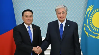 Мемлекет басшысы Моңғолияның Ұлы Мемлекеттік Хуралының Төрағасы Дашзэгвийн Амарбаясгаланмен кездесті, сурет - Zakon.kz жаңалық 05.09.2025 15:06