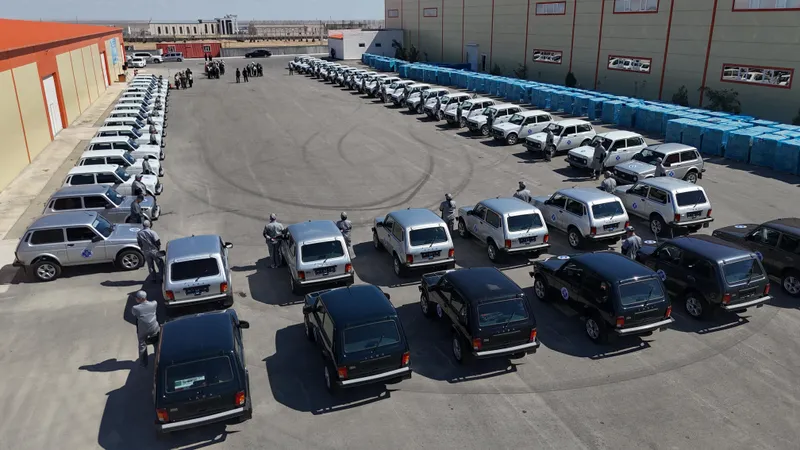 Маңғыстау облысында ветеринария саласының қызметкерлеріне 53 жаңа автокөлік табысталды