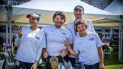 Садақ ату, әлем чемпионаты, Корея, Қазақстан құрамасы, қола медаль  , сурет - Zakon.kz жаңалық 07.09.2025 13:31