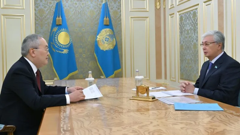 Мемлекет басшысы Қаржылық мониторинг агенттігінің төрағасы Жанат Элимановты қабылдады