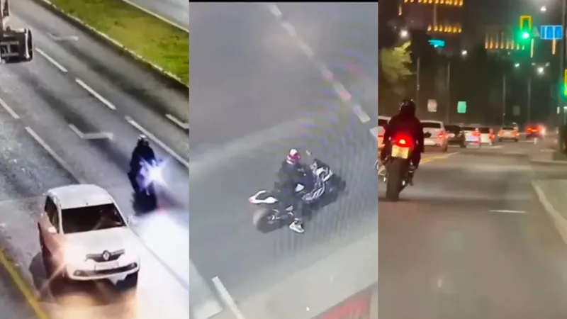 Астанада жол ережесін өрескел бұзған мотоцикл жүргізушісі қамауға алынды