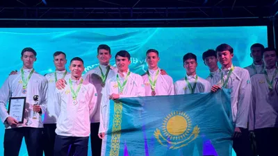 Қазақстандық студенттер, Чолпан-Ата, Түркі универсиадасы, медаль, сурет - Zakon.kz жаңалық 09.09.2025 20:04