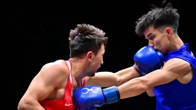 Махмұд Сабырхан, бокс, 2025 жылғы әлем чемпионаты, жартылай финал , сурет - Zakon.kz жаңалық 10.09.2025 20:05