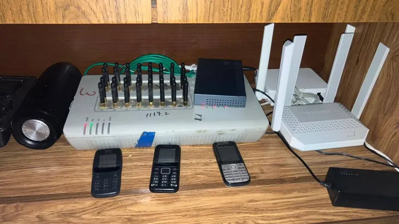 Павлодарда полиция алаяқтық схемаларда пайдаланылған SIM-box жабдығын тәркіледі