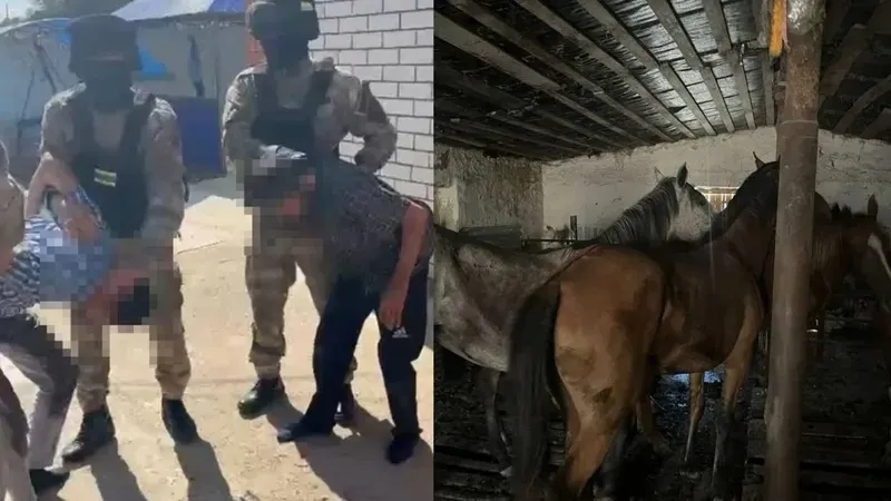 Ол еңкейіп, ер адамды азғырды.