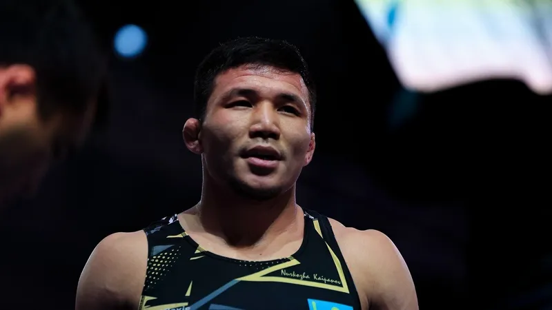 Нұрқожа Қайпанов еркін күрестен әлем чемпионатында қола жүлдеге ие болды