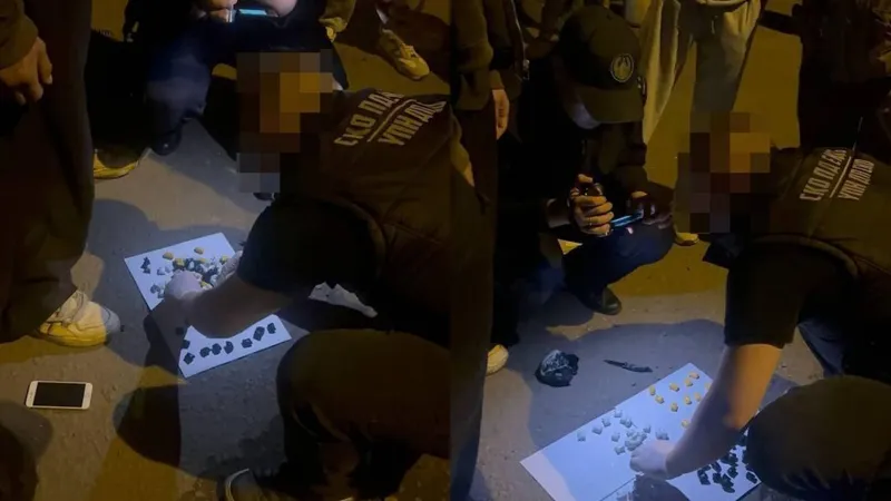 СҚО-да полиция есірткі сатумен айналысқан күдіктіні құрықтады