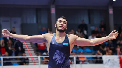 Ризабек Айтмұхан еркін күрестен әлем чемпионатының алғашқы айналымында жеңіліп қалды, сурет - Zakon.kz жаңалық 15.09.2025 18:25