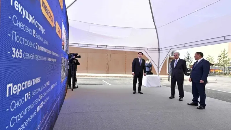 Президентке Көкшетаудың келешек келбеті ұсынылды