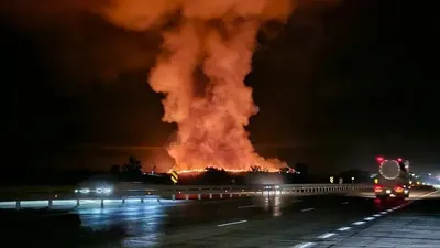 Алматы маңындағы қоқыс полигонындағы өрт: жалынның ауқымы қандай, оны ауыздықтау неліктен қиынға соғуда, сурет - Zakon.kz жаңалық 16.09.2025 16:42