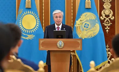 Тоқаев бокстан Әлем чемпионатының жеңімпаздары мен жүлдегерлерін марапаттау рәсіміне қатысты, сурет - Zakon.kz жаңалық 18.09.2025 18:16