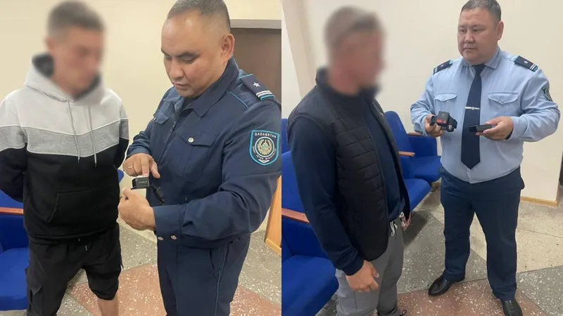 ШҚО-да полицейлер тіркеуде тұрған адамдарды бақылау үшін электронды білезіктерді қолдануда
