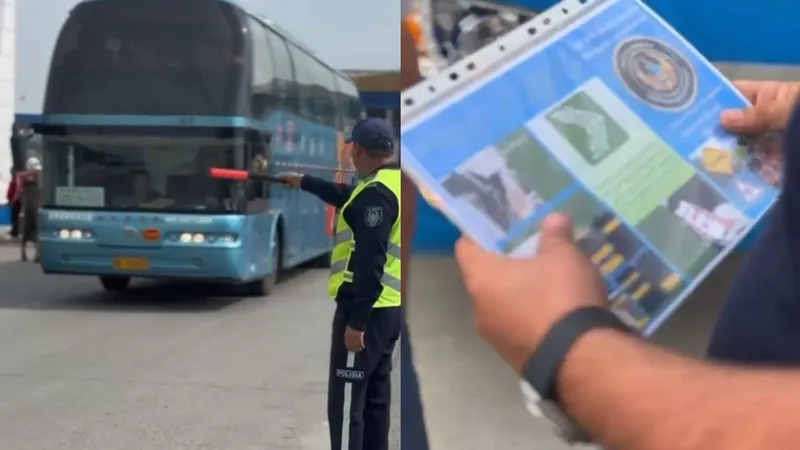 Полиция туристер мен жүргізушілерге жол қозғалысы қауіпсіздігі ережелерін еске салды