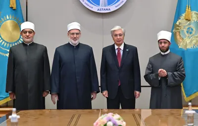 Тоқаев "Әл-Азһар" университеті Жоғарғы имамының орынбасарымен кездесті, сурет - Zakon.kz жаңалық 18.09.2025 17:35