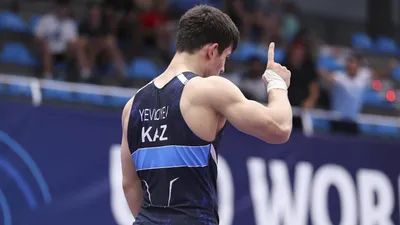 Ислам Евлоев грек-рим күресінен әлем чемпионатының ширек финалына өтті, сурет - Zakon.kz жаңалық 20.09.2025 16:30