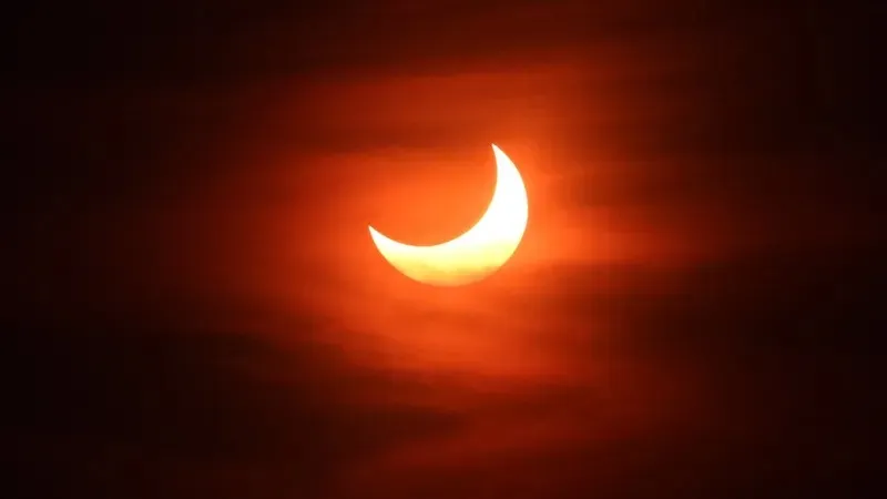 Күн тұтылуы – ғарыштан түсірілген бірегей кадрлар