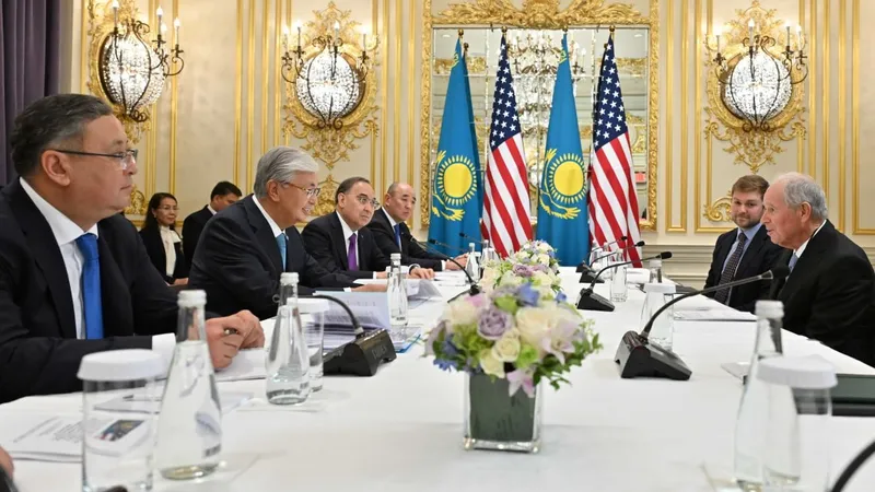 Тоқаев Blackstone компаниясының негізін қалаушылардың бірімен инвестиция жайын талқылады