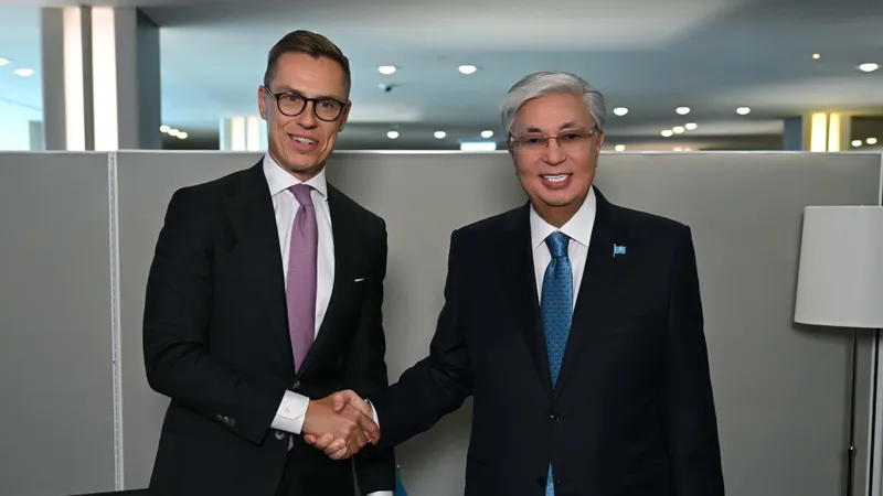 Тоқаев пен Стубб Нью-Йоркте не туралы әңгімелесті